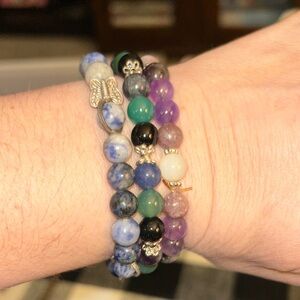 Multicolor Beaded Bracelet Set